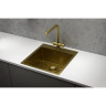 Кухонная мойка GRANULA 5151 золото сатин 5151 ZOLOTO CATIH