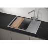 Кухонная мойка GRANULA ESTETICA ES-7003 алюминиум 7003 ALYUMIHIYM